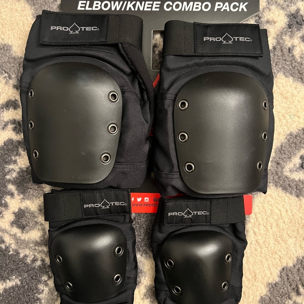 Pro-Tec knee & elbow pad set size large